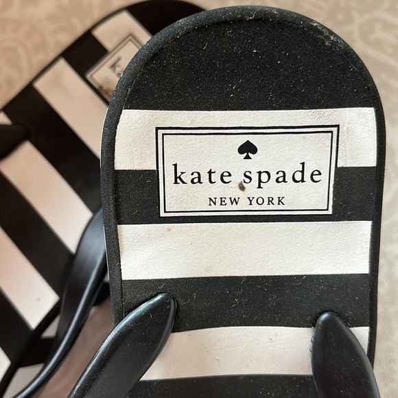 Kare Spade black and white platform sandels - Picture 2 of 6